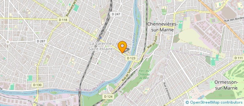 localisation de l'entreprise HORN CONSULTING  SAINT-MAUR-DES-FOSSES