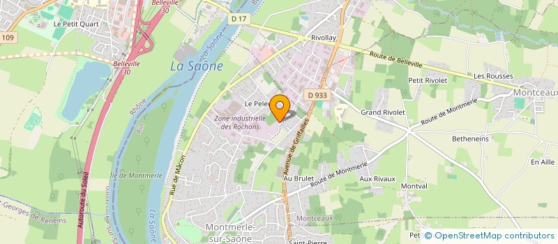 localisation de l'entreprise HORN PATRICK  GUEREINS