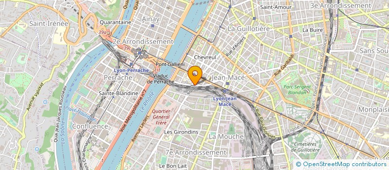 localisation de l'entreprise HORNET ENERGIES  LYON