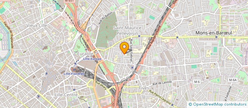 localisation de l'entreprise HORNPIPE à LILLE