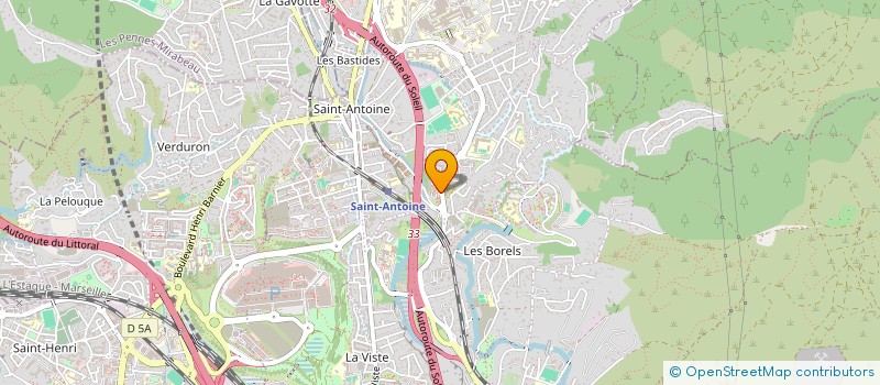 localisation de l'entreprise HORNWEISS à MARSEILLE