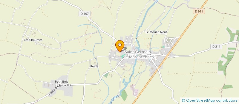 localisation de l'entreprise HORO'A  SAINT-PIERRE-LA-NOUE