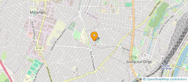 localisation de l'entreprise HORO NET PROPRE à JUVISY-SUR-ORGE