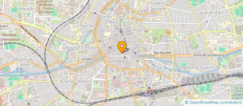 localisation de l'entreprise HOROLAJ à RENNES