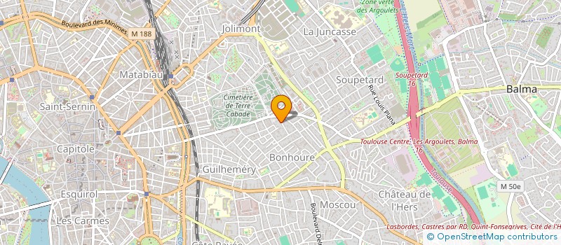 localisation de l'entreprise HORRY à TOULOUSE