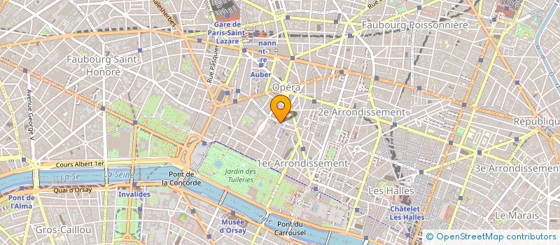 localisation de l'entreprise HORS BORD à PARIS