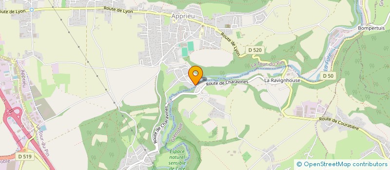 localisation de l'entreprise HORS BORD ASSISTANCE à APPRIEU