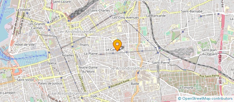 localisation de l'entreprise HORS CADRE à MARSEILLE