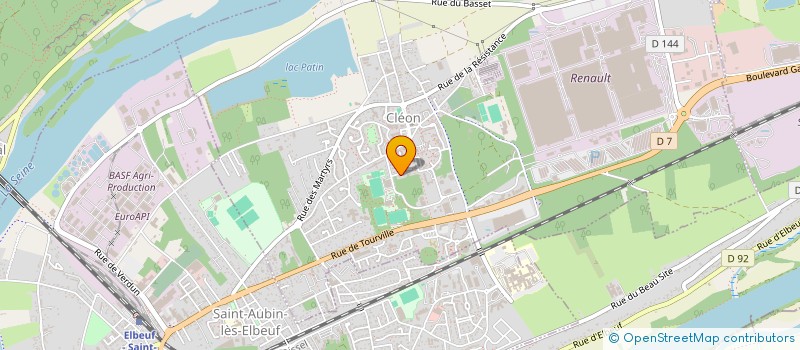 localisation de l'entreprise HORS-CADRE CREATIONS  CLEON