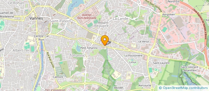 localisation de l'entreprise HORS CASES  SENE