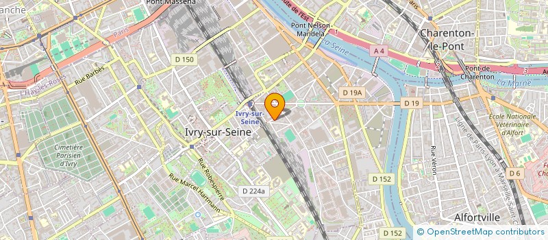 localisation de l'entreprise HORS CHAMP à IVRY-SUR-SEINE