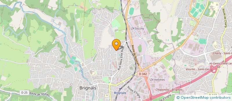 localisation de l'entreprise HORS DE PORTEE  BRIGNAIS