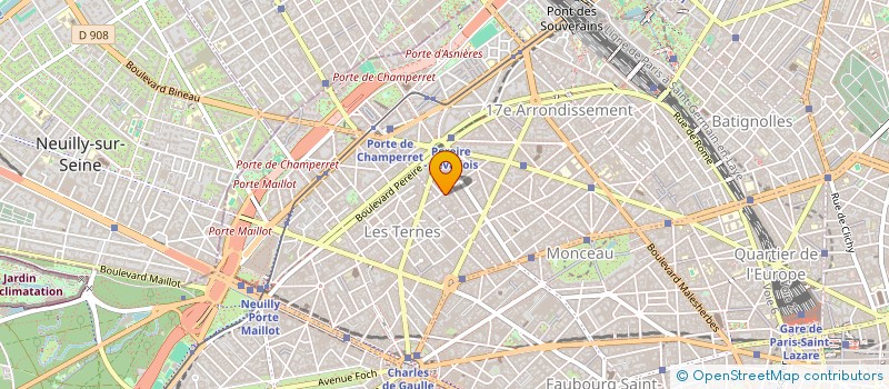 localisation de l'entreprise HORS DE SOI à PARIS