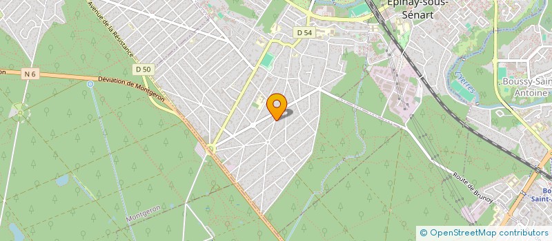 localisation de l'entreprise HORS-DO CONSEIL  BRUNOY