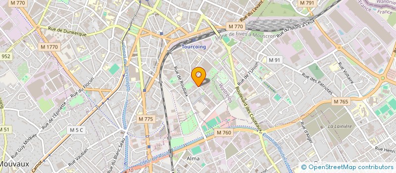 localisation de l'entreprise HORS FORMAT à RONCQ