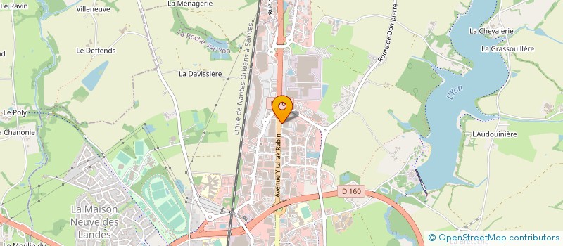 localisation de l'entreprise HORS LIGNE à LA ROCHE-SUR-YON