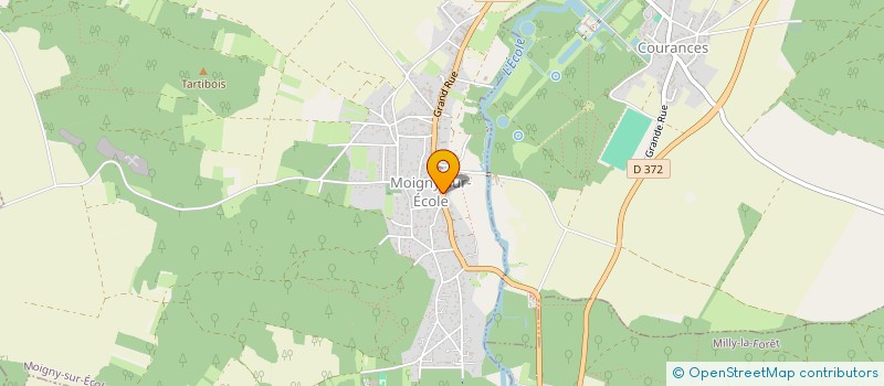 localisation de l'entreprise HORS-NORMES  ONCY-SUR-ECOLE