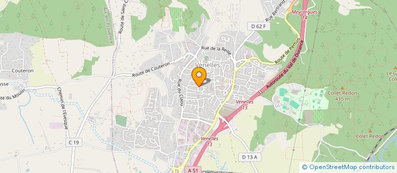 localisation de l'entreprise HORS PISTE CONSEIL à VENELLES