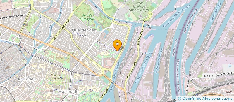 localisation de l'entreprise HORS PISTE MEDIA à STRASBOURG