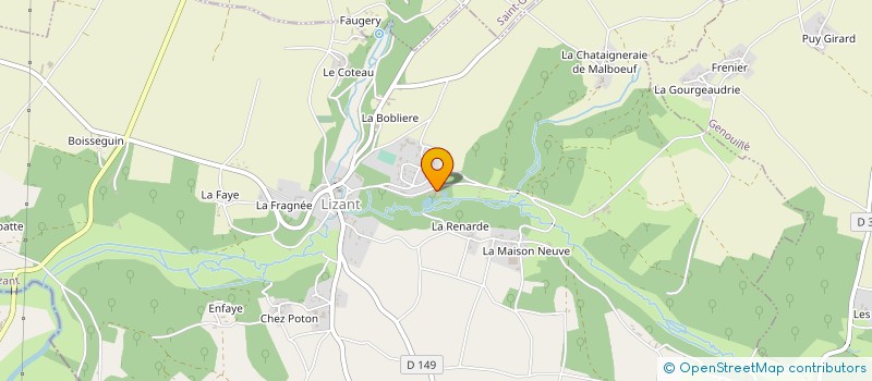 localisation de l'entreprise HORS SERIE à LIZANT