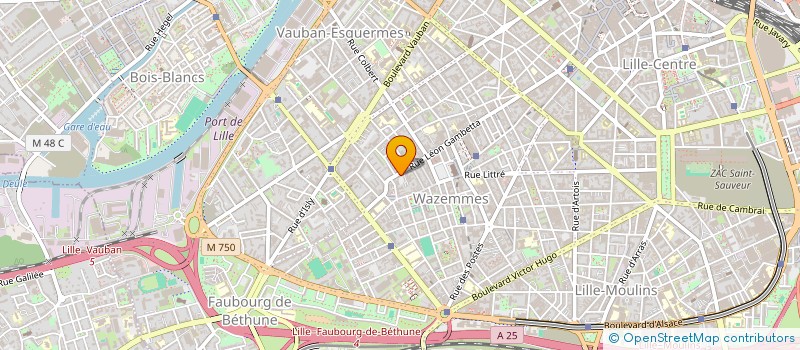 localisation de l'entreprise HORS SERIE à LILLE