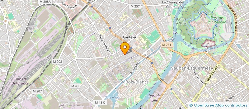 localisation de l'entreprise HORS-SERIES  LILLE