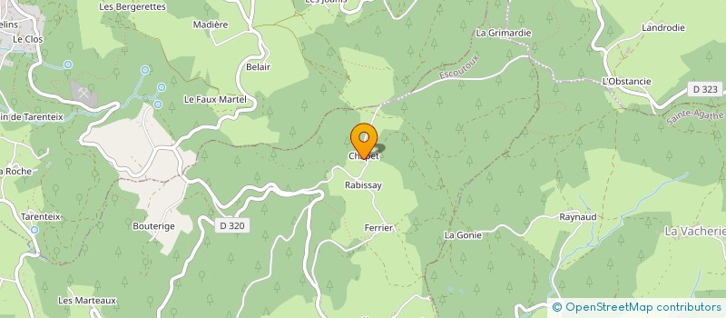 localisation de l'entreprise HORS SITE CONSEIL à THIERS