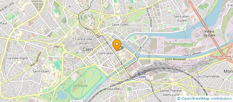 localisation de l'entreprise HORS-SUJET à CAEN