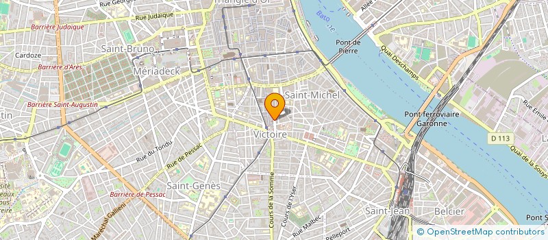 localisation de l'entreprise HORS TEMPO  BORDEAUX