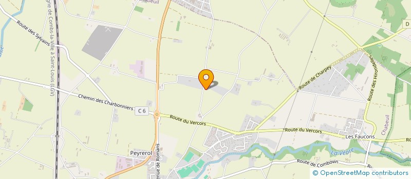 localisation de l'entreprise HORSANNA à CHABEUIL