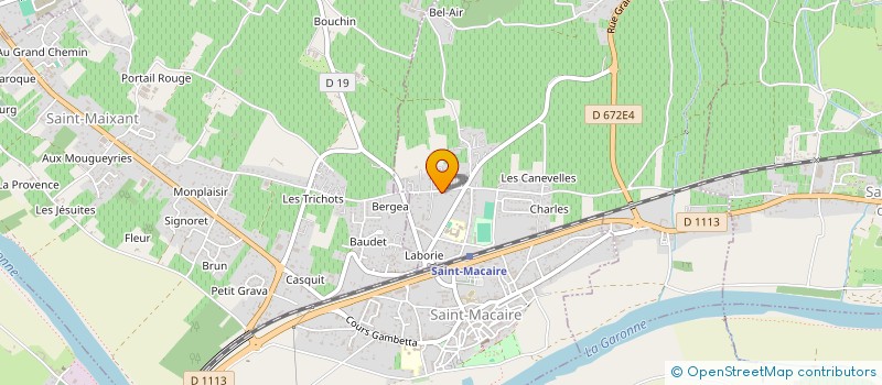 localisation de l'entreprise HORSE & CUIR  LE PIAN-SUR-GARONNE