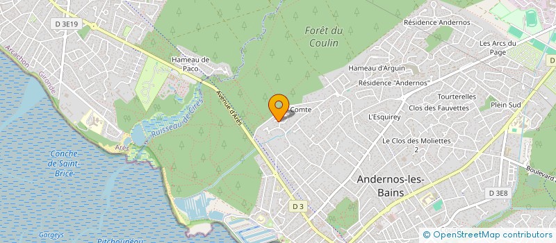 localisation de l'entreprise HORSE DATA SERVICES  ANDERNOS-LES-BAINS