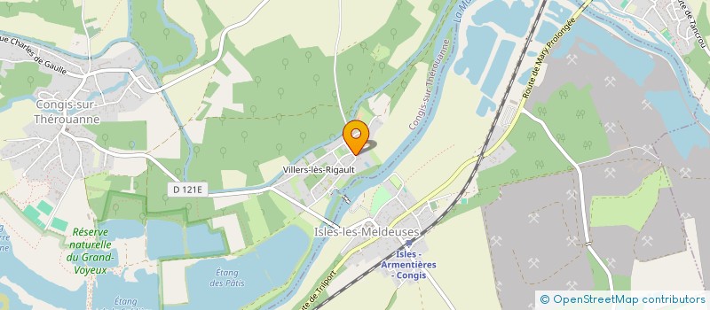 localisation de l'entreprise HORSE DRIVE  CONGIS-SUR-THEROUANNE