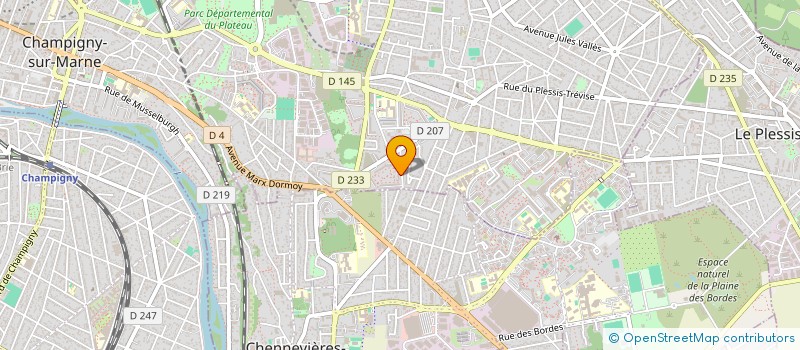 localisation de l'entreprise HORSE ENTERPRISE  CHAMPIGNY-SUR-MARNE