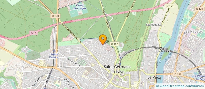 localisation de l'entreprise HORSE IMMOBILIER à SAINT-GERMAIN-EN-LAYE