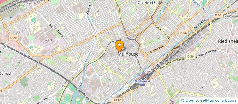 localisation de l'entreprise HORSE INVEST  MULHOUSE