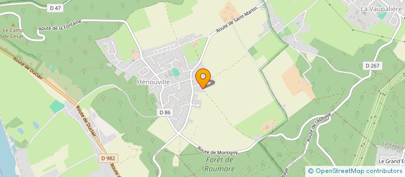 localisation de l'entreprise HORSE RIDE & CO  HENOUVILLE