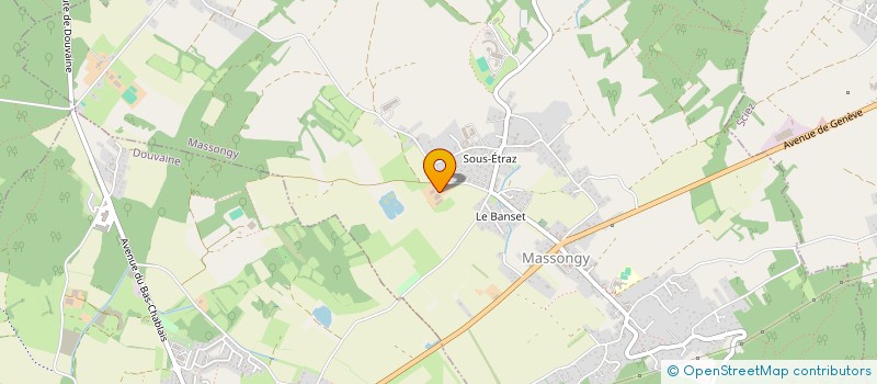 localisation de l'entreprise HORSE RIDING PIERRE COLIN  MESSERY