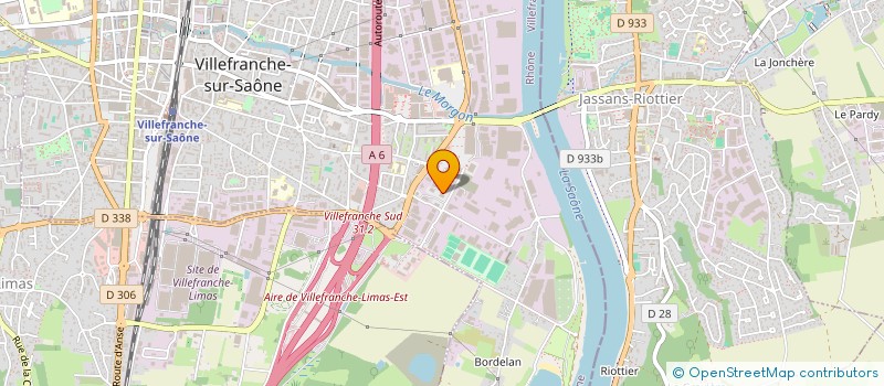 localisation de l'entreprise HORSE SAND  VILLEFRANCHE-SUR-SAONE