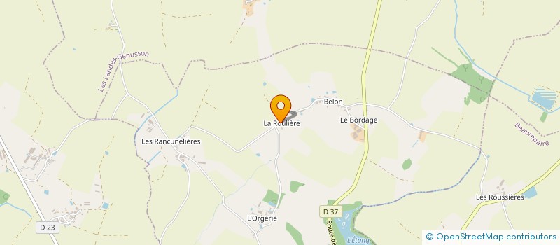 localisation de l'entreprise HORSE SYNERGIE à BAZOGES-EN-PAILLERS