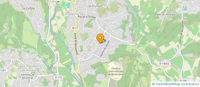 localisation de l'entreprise HORSE'UP  PRADES-LE-LEZ