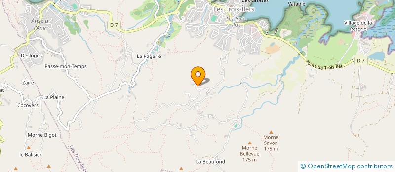 localisation de l'entreprise HORSEAU PERE ET FILS à LES TROIS-ILETS