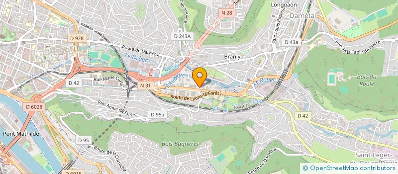 localisation de l'entreprise HORSEINVEST  ROUEN