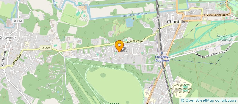 localisation de l'entreprise HORSEMOOD  GOUVIEUX