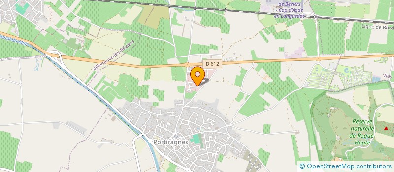 localisation de l'entreprise HORSEPOWER GARAGE  PORTIRAGNES