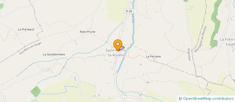 localisation de l'entreprise HORSES CARE SERVICES à GOUFFERN EN AUGE