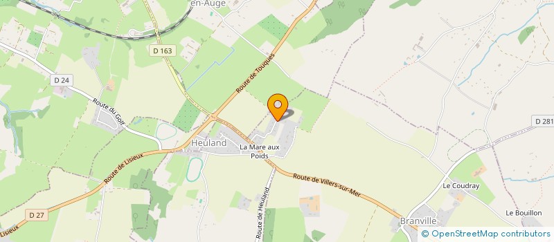 localisation de l'entreprise HORSES FOR LIFE  BRANVILLE