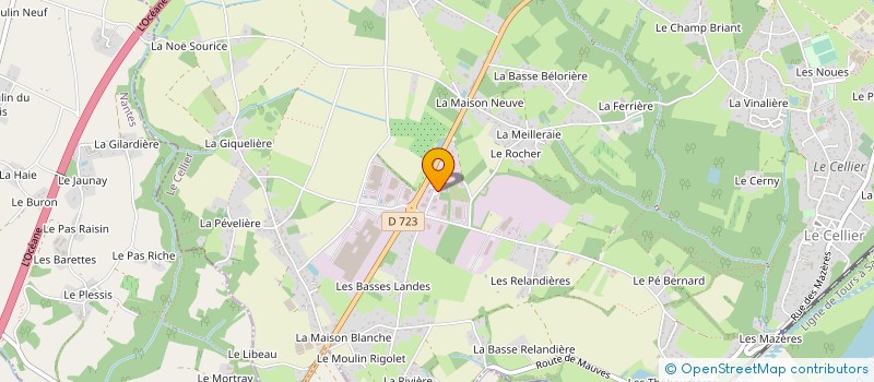 localisation de l'entreprise HORSES POWER PERFORMANCE à LE CELLIER