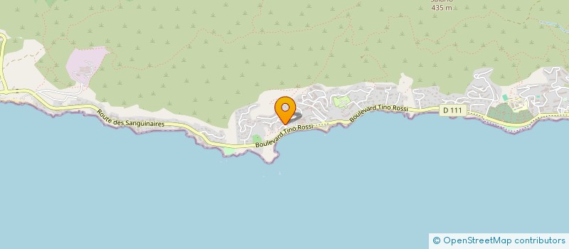 localisation de l'entreprise HORSICA à AJACCIO