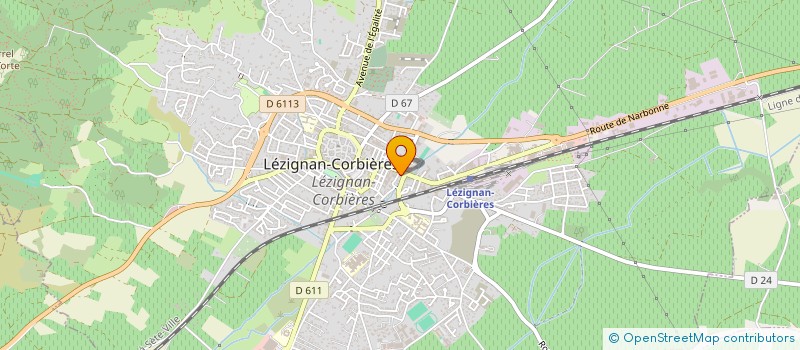 localisation de l'entreprise HORSKA  LEZIGNAN-CORBIERES